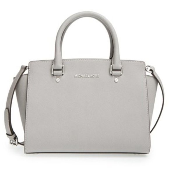 Gray‎ Michael Kors Purse - Picture 1 of 10